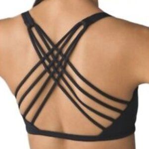 Lululemon 'Free To Be Bra' (Wild) Luxtreme yoga bralette GUC size 8